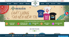 Desktop Screenshot of dongphucbonmua.com